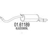 MTS 01.61189 End Silencer